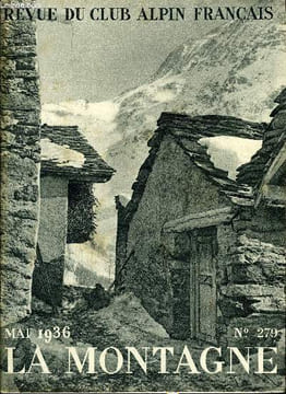 LA MONTAGNE 62e ANNEE N°279 - Voyage au Pays Ajjer (Sahara central) par Robert Perret, Deux poèmes : le cimetière alpin, les skieurs par Jean ...