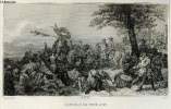 MUSEE DE VERSAILLES AVEC UN TEXTE HISTORIQUE - BATAILLE DE FONTENOY - 11 MAI 1745. BURETTE THEODOSE