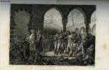 MUSEE DE VERSAILLES AVEC UN TEXTE HISTORIQUE - BONAPARTE A JAFFA. BURETTE THEODOSE