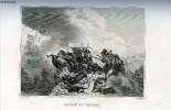 MUSEE DE VERSAILLES AVEC UN TEXTE HISTORIQUE - COMBAT DE BENHOUT - 8 MARS 1799. BURETTE THEODOSE