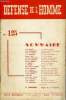 DEFENSE DE L'HOMME 12e ANNEE N° 125 - Louis DORLET.La ronde des pantins.Henri ROUCEMONT. Optimisme des hommes nouveaux.Maurice IMBARD. ...
