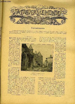 A TRAVERS LE MONDE N° 50 - Carcassonne, M. Alfred Ilg, Les compétitions sur le Haut-Nil, La mission Cavendish dans la Somalie. COLLECTIF