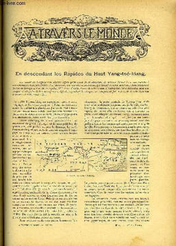 A TRAVERS LE MONDE N° 13 - En descendant les rapides du Haut Yang-tsé-kiang, L'accord anglo-italien et la fin des hostilités au Somaliland, La mission ...