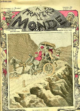 A TRAVERS LE MONDE N° 36 - La course a l'abime par Joe Travellier, La grotte aux diables par Louis Noir, Les peuples étrangers par Gaston Bertrand, ...