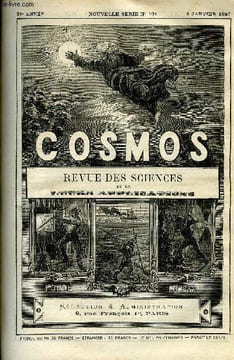 LE COSMOS - REVUE DES SCIENCES ET DE LEURS APPLICATIONS N° 101 - La comète Barnard-Hartwig, Télégraphie avec les trains en marche, Conducteurs ...