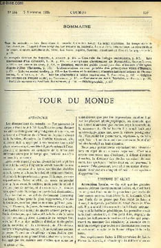 LE COSMOS - REVUE DES SCIENCES ET DE LEURS APPLICATIONS N° 554 - Les dimensions du monde, Attraction locale, La neige électrique, La température de ...