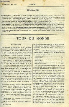 LE COSMOS - REVUE DES SCIENCES ET DE LEURS APPLICATIONS N° 641 - Les arbres et la foudre, Des corps étrangers de l'estomac, La mortalité des médecins, ...