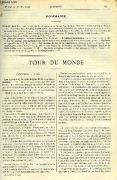 LE COSMOS - REVUE DES SCIENCES ET DE LEURS APPLICATIONS N° 642 - Les causes de la catastrophe de la rue Jean-Goujon, Nouvelle lumière électrique, ...