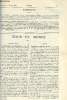 LE COSMOS - REVUE DES SCIENCES ET DE LEURS APPLICATIONS N° 941 - L'anthropologie et la colonisation, contagion et chemins de fer, Le gaz naturel en ...