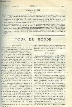 LE COSMOS - REVUE DES SCIENCES ET DE LEURS APPLICATIONS N° 975 - Un trust de producteurs de blé, Les combats de vaches dans les alpes valaisannes, ...