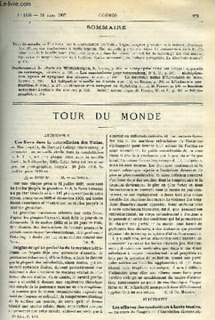 LE COSMOS - REVUE DES SCIENCES ET DE LEURS APPLICATIONS N° 1155 - Une nova dans la constellation des voiles, Origine éruptive probable de la matière ...