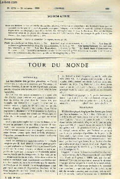 LE COSMOS - REVUE DES SCIENCES ET DE LEURS APPLICATIONS N° 1248 - La variabilité des petites planètes, Utilisation physiologique des fourrages bruts ...