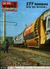 LA VIE DU RAIL N° 1106 - Nouveau record : 377 tonnes sur un wagon, Pays Bas - quelques aspects de l'évolution des chemins de fer, Japon : Les japonais ...