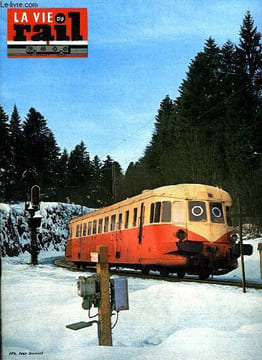 LA VIE DU RAIL N° 1481 - Région parisienne : la future desserte ferroviaire de Cergy-Pontoise, Coulombiers : des voitures mangées par milliers, Nantes ...