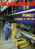LA VIE DU RAIL N° 1945 - Atelier de Romilly - L'atelier du matériel a cent ans, Des efforts pour le confort, Prolongement du métro a Bobigny, ...