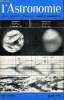 L'ASTRONOMIE - 88e ANNEE - Editorial : Vénus photographiée dans le proche ultraviolet, J. Meeus et M-A Combes : Les earth-grazers, des petits astres ...
