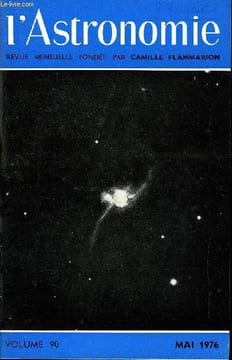 L'ASTRONOMIE - 90e ANNEE - J-C Pecker : La pollution et l'astronomie, Le téléscope anglo-australien, P. Lacroute : Perspectives spatiales pour ...