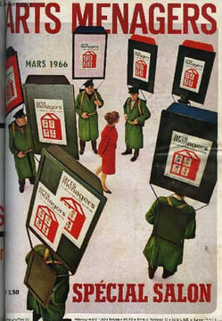 ARTS MENAGERS N° 195 - A voir au salon : les formes utiles, Les appareils, Le sanitaire, La grande pièce, vue par les décorateurs, Rangez bien les ...