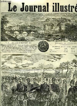 LE JOURNAL ILLUSTRE N° 44 - Nos étrennes par La Direction, Pontoise par Maurice Wolff, Les aventures de Pitanchu écrites par tout le monde par H. de ...