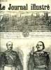 LE JOURNAL ILLUSTRE N° 341 - Le maréchal Bazaine par Alexandre Boullier, L'amiral Rigault de Genouilly par Alexandre Boullier, Théatre par Francisque ...