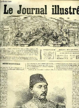 LE JOURNAL ILLUSTRE N° 43 - Méhémet-Mourad-Effendi, Le saint-Sépulcre, Célébration de la messe a l'hospice des sourds-muets, La distribution gratuite ...