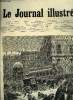 LE JOURNAL ILLUSTRE N° 4 - La montée de la rue des Martyrs par Henri Mayer, Vue a vol d'oiseau du nouvel Hotel-Dieu par Karl Fichot, L'accident du ...