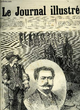 LE JOURNAL ILLUSTRE N° 41 - Paul Saunière, auteur de Flamberge par Henri Meyer, Afrique occidentale : le roi de Dahomey ordonnant des sacrifices ...