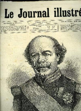 LE JOURNAL ILLUSTRE N° 14 - Le maréchal Canrobert par H. Meyer, La nouvelle rue des Tuileries par Karl Fichot, L'exhumation des cadavres des soldats ...