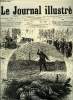 LE JOURNAL ILLUSTRE N° 43 - Une histoire vraie (suite et fin) par A. Lyss, Gravures : Le crime de Gennevilliers par H. Meyer, Chez le garde par Ch. ...
