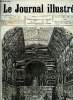 LE JOURNAL ILLUSTRE N° 7 - Gravures : L'exposition des décorations des Mairies de Paris par Hubert Clerget, La catastrophe de Clichy-Levallois par ...