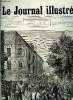 LE JOURNAL ILLUSTRE N° 41 - La catastrophe du boulevard Rochechouart par Henri Meyer, Le nouveau théatre du Gymnase par Hubert Clerget,La fabrication ...