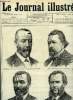 LE JOURNAL ILLUSTRE N° 34 - Les nouveaux Ministres par Henri Meyer, L'histoire du crime de Chatou par Henri Meyer, L'exposition des Arts décoratifs ...