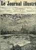 LE JOURNAL ILLUSTRE N° 38 - Arsens Blondin traversant la Seine par G. Guiaud, La catastrophe de Fribourg par Henri Meyer, Vue de Tamatave par G. ...