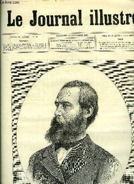 LE JOURNAL ILLUSTRE N° 39 - M. Le comte de Paris par Henri Meyer, L'exposition de sculpture par Henri Meyer, Colonne en marche dans le désert par ...