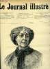 LE JOURNAL ILLUSTRE N° 32 - Portrait de George Sand par Henri Meyer, Le diner de l'équipage, tableau de M. Le Blant, gravure de Méaulle, La statue de ...