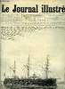LE JOURNAL ILLUSTRE N° 37 - Le vaisseau amiral Le Colbert par Henri Meyer, L'escadre de la Méditerranée, manoeuvres d'embarquement et vue de la rade ...