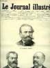LE JOURNAL ILLUSTRE N° 15 - Le général Ambert, le docteur Trélat et Raymond Deslandes par Henri Meyer, Le port de Marseille par Karl Fichot, Un ...