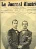 LE JOURNAL ILLUSTRE N° 4 - Deux jumeaux conscrits de la classe 1893, L'incendie de l'exposition de Chicago par Leftwich, Une distribution de pain aux ...