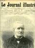 LE JOURNAL ILLUSTRE N° 49 - Victor Duruy, Les couveuses artificielles de la Maternité par Tofani, Honoré de la Roche (fin) par Auguste Lepage, ...