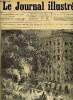 LE JOURNAL ILLUSTRE N° 14 - L'incendie d'un hotel a New York par Carrey, La réception du corps diplomatique a l'Elysée par Damblans, LEs ramasseurs du ...
