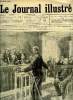 LE JOURNAL ILLUSTRE N° 34 - Le procès Dreyfus a Rennes : le général Mercier a la barre par Tofani, La salle d'audience du Conseil de guerre par ...