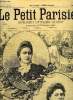 LE PETIT PARISIEN - SUPPLEMENT LITTERAIRE ILLUSTRE N° 425 - Trop tard par Eugène Michel, L'ainé par Georges de Lys, La chanson du poêle par Antony ...