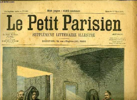 LE PETIT PARISIEN - SUPPLEMENT LITTERAIRE ILLUSTRE N° 840 - La grande duchesse serge dans le cachot de l'assassin de son mari, Yoyo par Jean Sindier, ...
