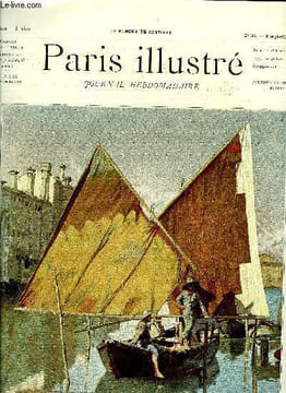 PARIS ILLUSTRE N° 36 - Les voiles jaunes par Surand, La vie de Paris, Dona Maria Pia, reine de Portugal, fille de Victor-Emmanuel, Don Luis 1er, roi ...