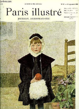 PARIS ILLUSTRE N° 37 - Etude par Mlle Clémence Roth, La vie de Paris, Cafés-concerts par Gustave Geffroy, Le quart d'heure de Rabelais par Gaston ...