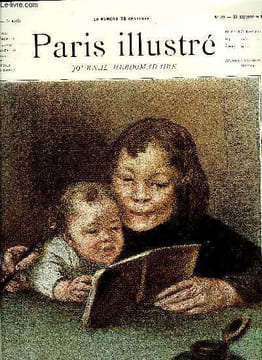 PARIS ILLUSTRE N° 39 - Leçon de lecture, pastel par Eugène Carrière, La vie de Paris, Un amateur par Paul Linder, Poupon Maunoury par Henri Bouchot, ...
