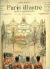 PARIS ILLUSTRE N° 10 - Le jubilé de la reine Victoria : le cortège se rendant a l'abbaye de Westminster par Lanos, Les préparatifs devant l'abbaye de ...