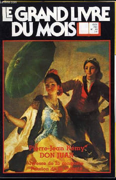 LE GRAND LIVRE DU MOIS N° 183 - Pierre-Jean Rémy - Don Juan, Maurice Bessy - Orson Welles, Bernard Clavel - L'homme du labrador, Truman Capote - ...