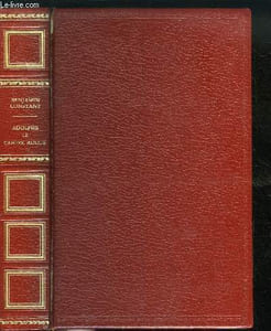 ADOLPHE SUIVI DU CAHIER ROUGE