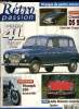 RETRO PASSION N° 103 - Prise directe : reportages, sorties et rallyes, Essai auto : Renault 4L Export 1965, Essai auto : Alfa Giuila spider 1963, ...